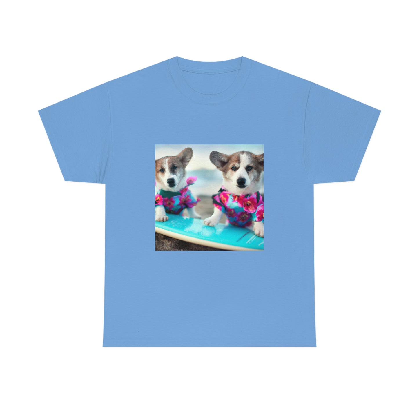 Surfs Up Corgi Tshirt