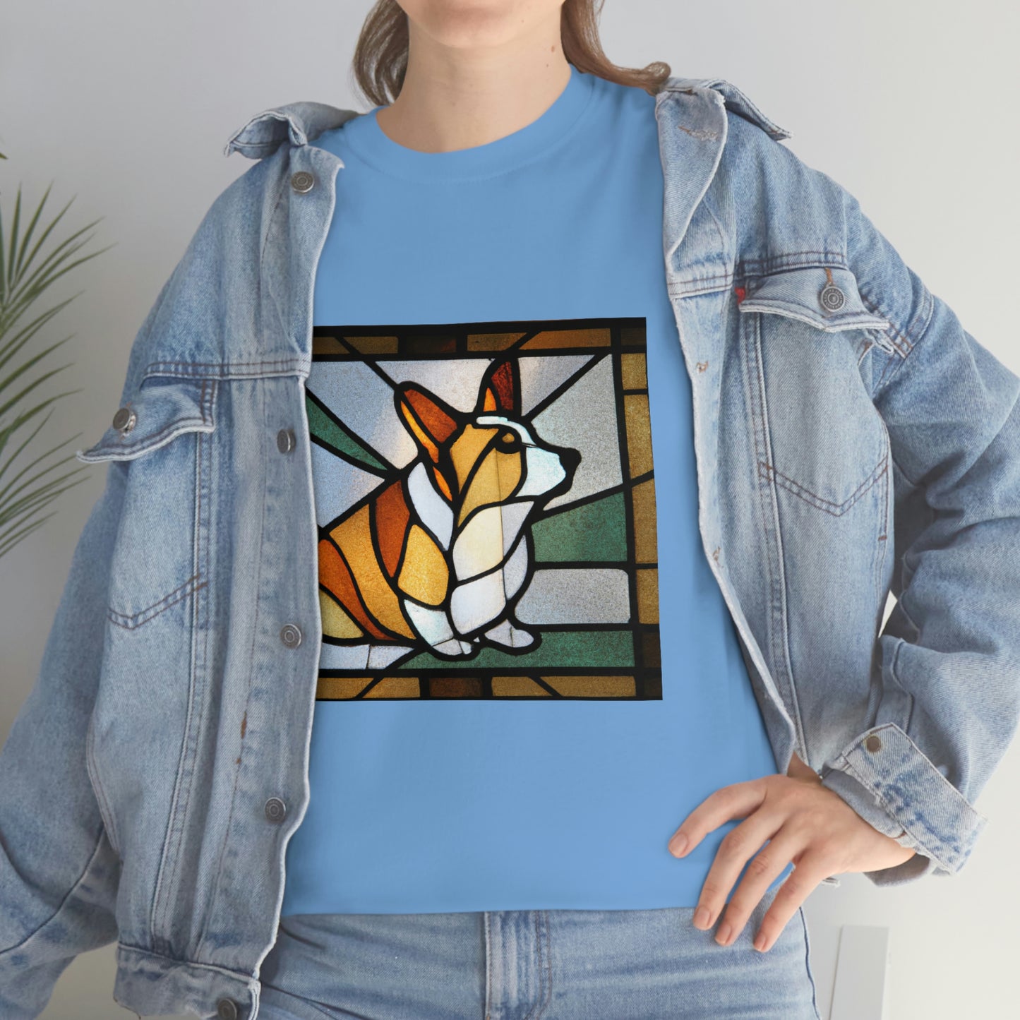 Corgi Stained Glass 3 Tshirt