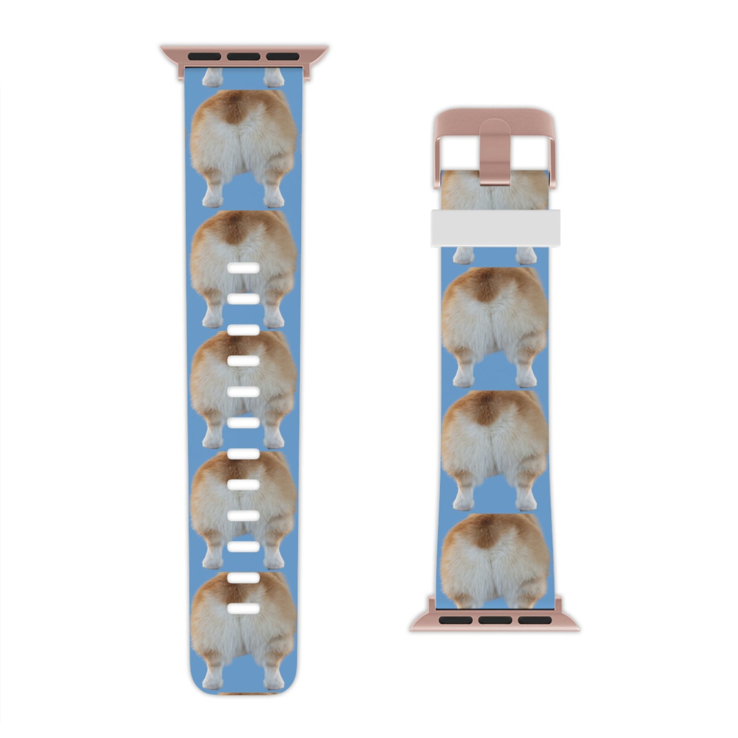 Blue Corgi Butt Watch Band for Apple Watch