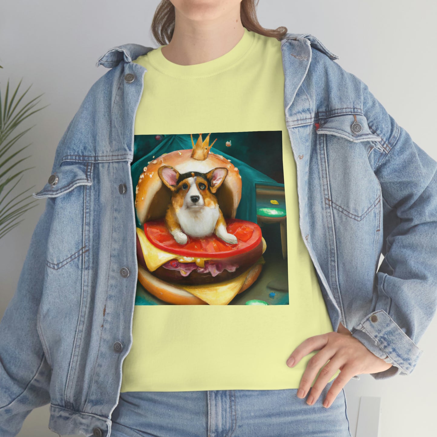 A Corgi with Cheese Please Tshirt