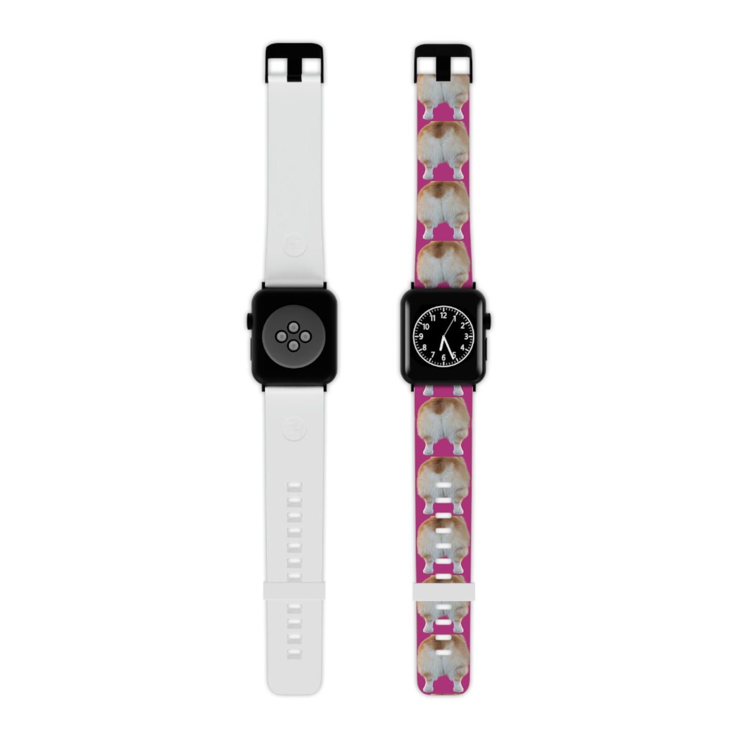 Pink Corgi Butt Watch Band for Apple Watch