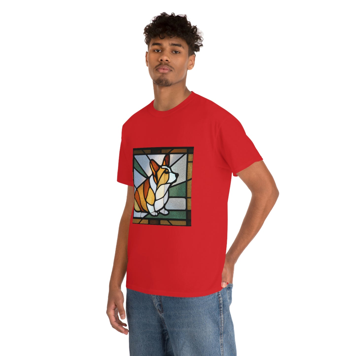 Corgi Stained Glass 3 Tshirt