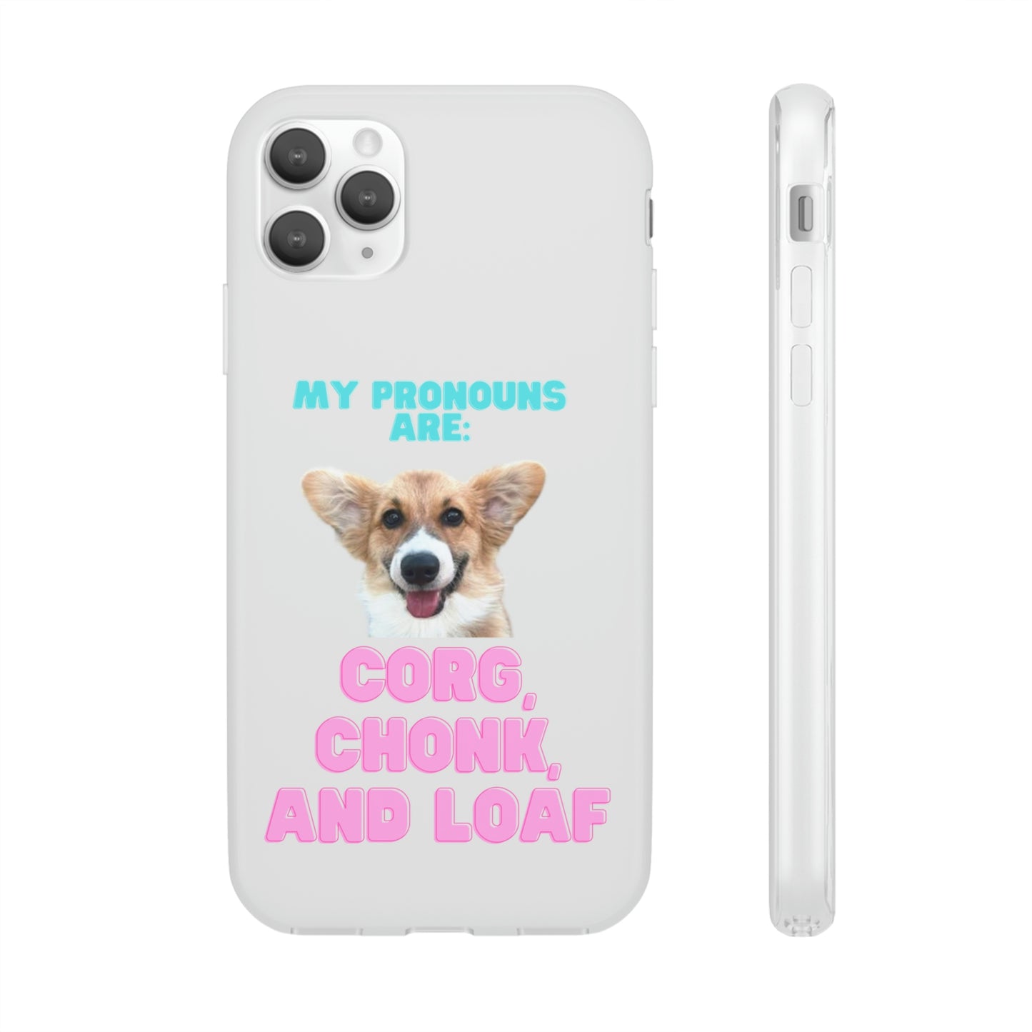 Corgi Pronoun Phone Case