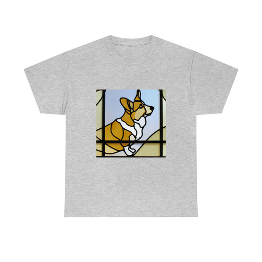 Corgi Stained Glass Tshirt