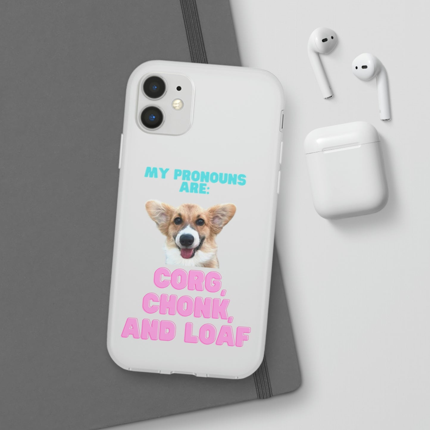 Corgi Pronoun Phone Case