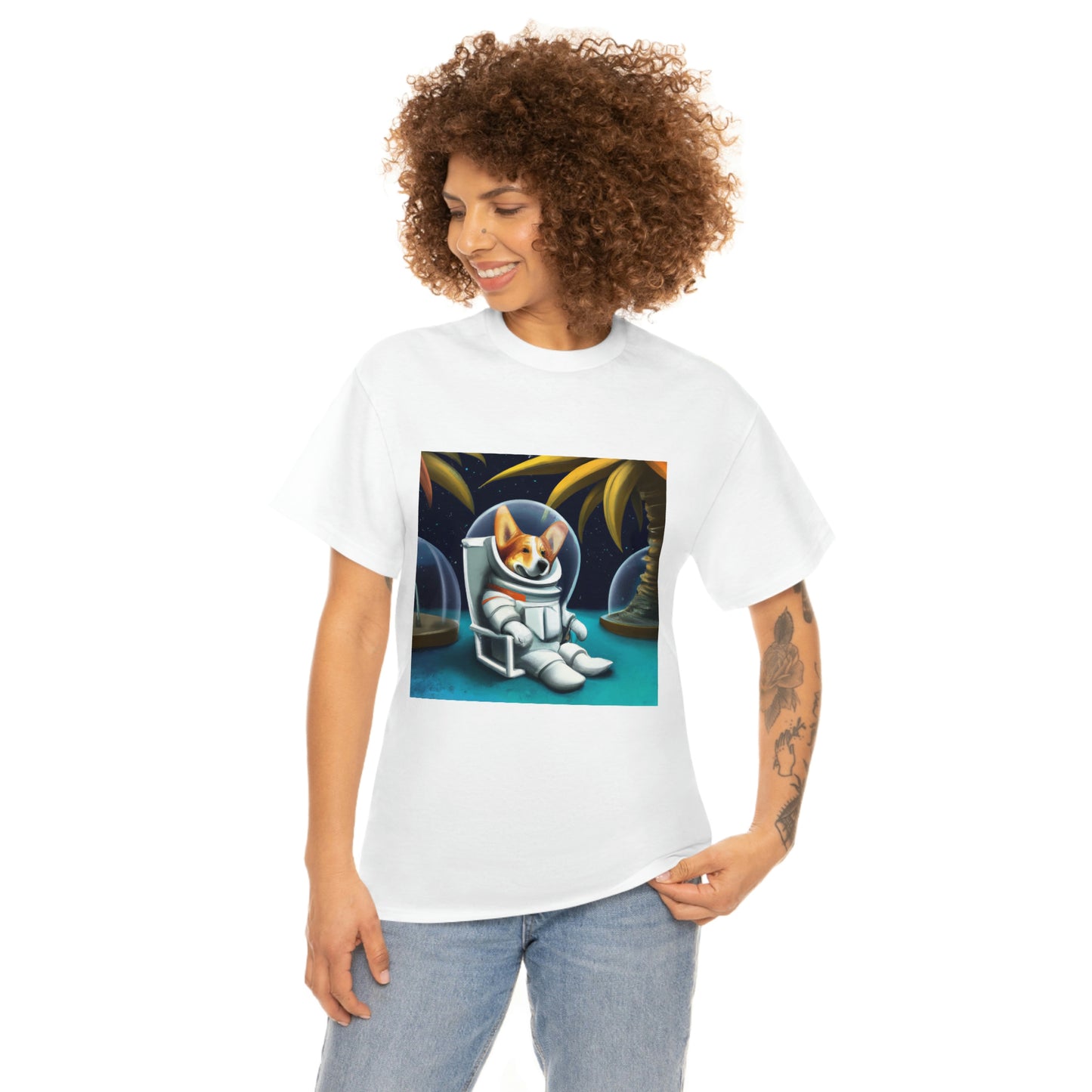 Spacedog Chillin Tshirt