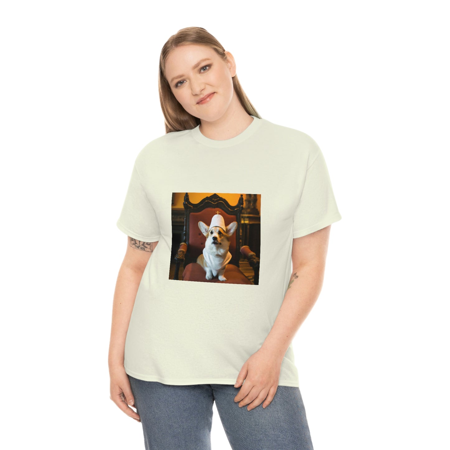 Papal Paws Corgi Tshirt