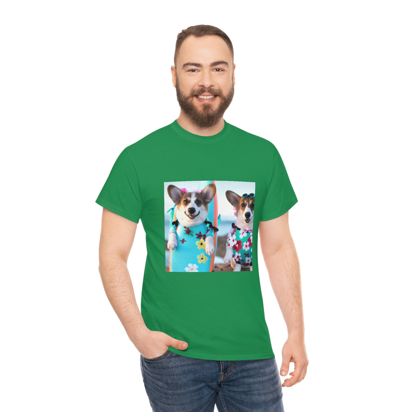 Surf'n USA Corgi Tshirt