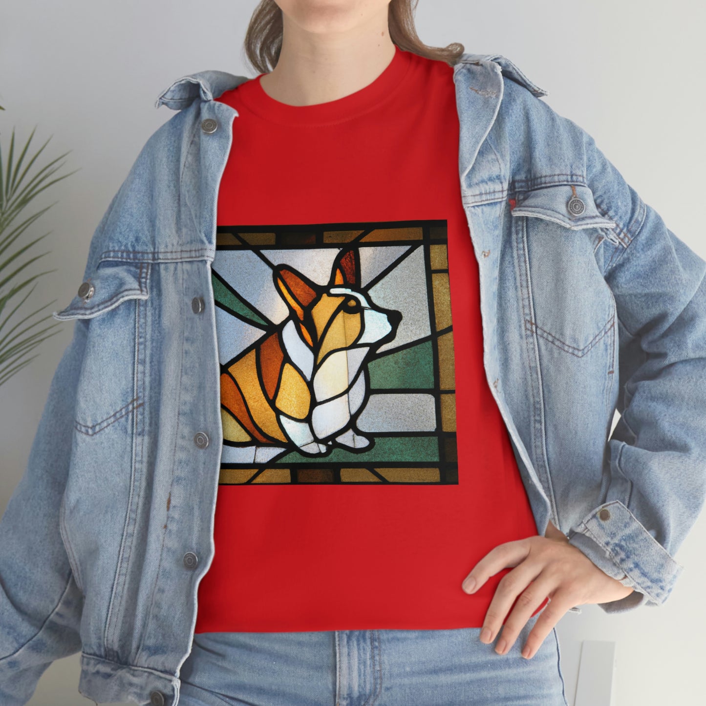 Corgi Stained Glass 3 Tshirt