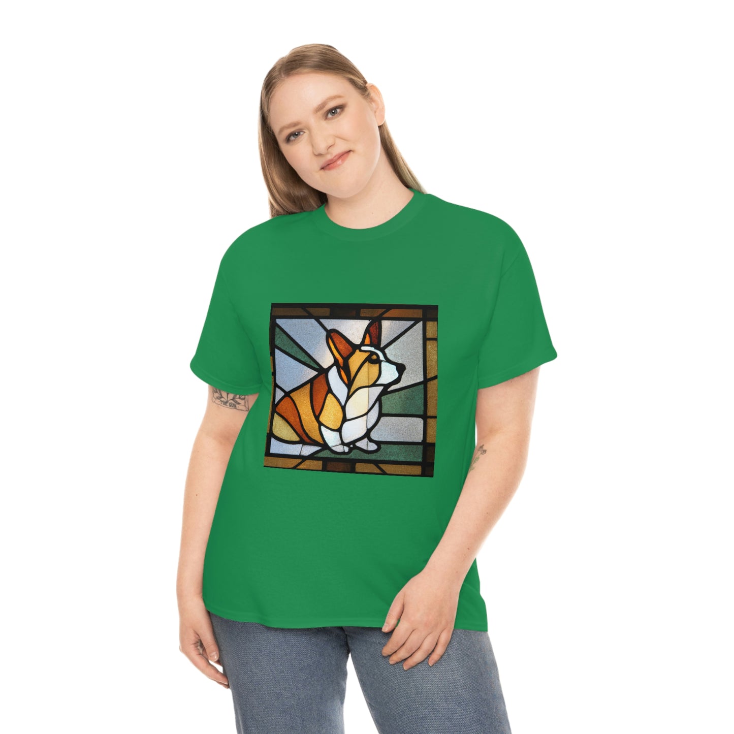 Corgi Stained Glass 3 Tshirt