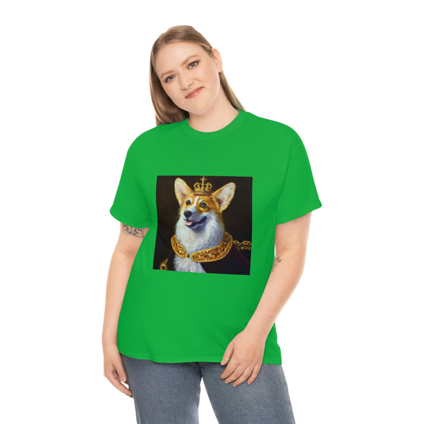 Kneel Before the Chonk Corgi Tshirt