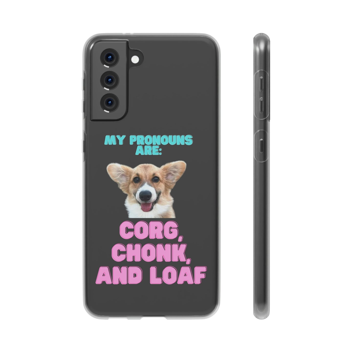 Corgi Pronoun Phone Case