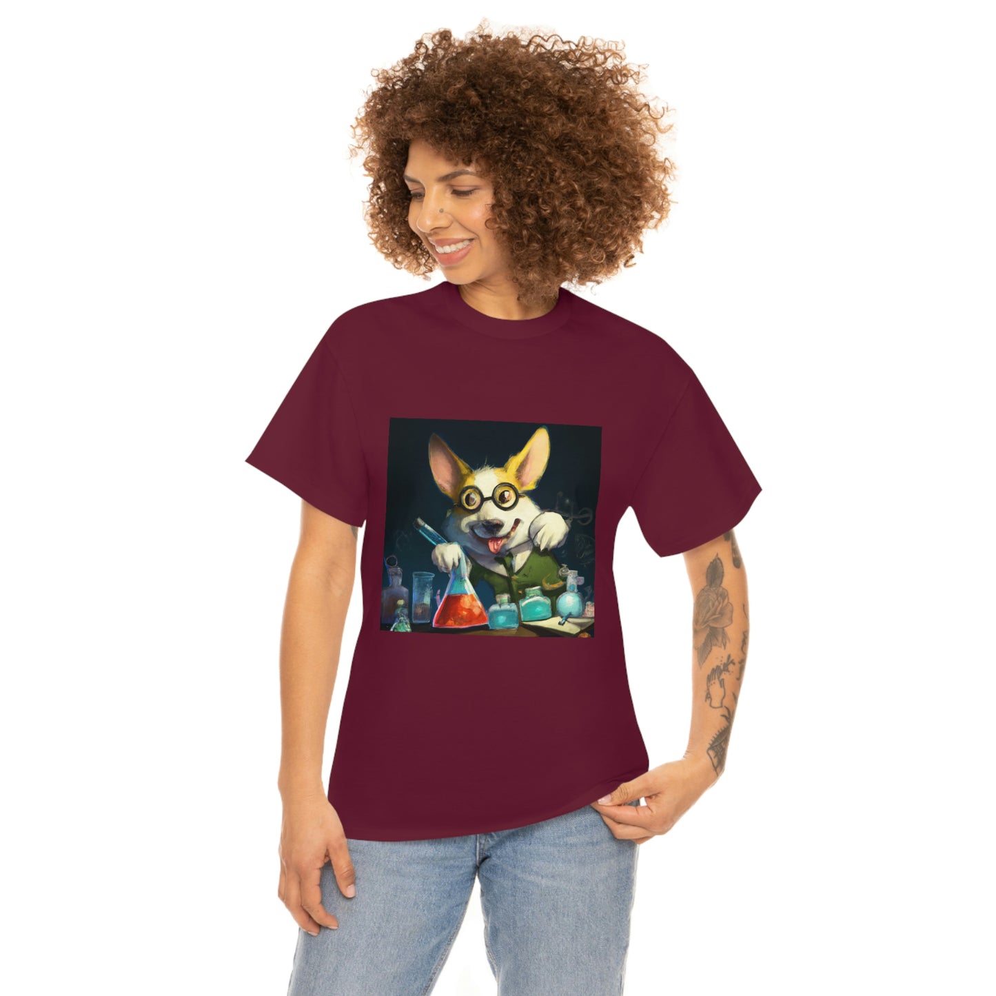 Making Fluffy Potion Corgi Tshirt