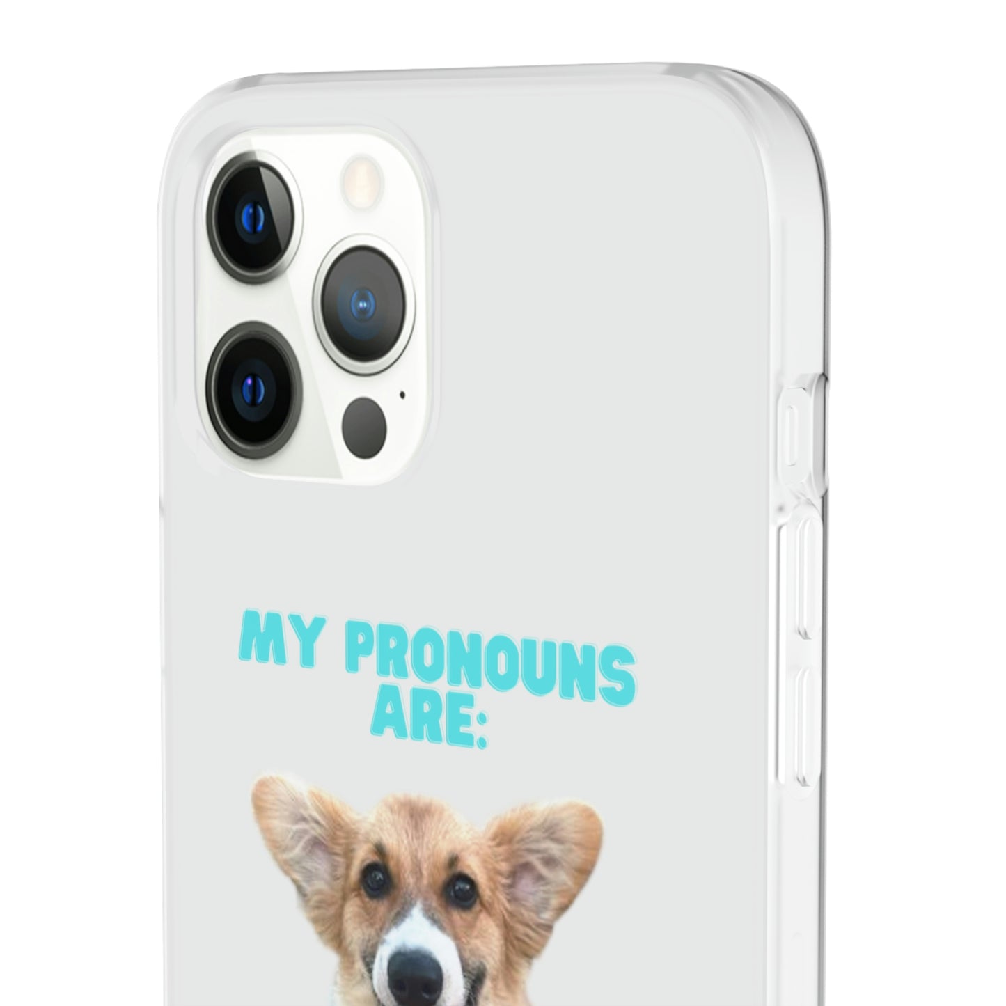 Corgi Pronoun Phone Case