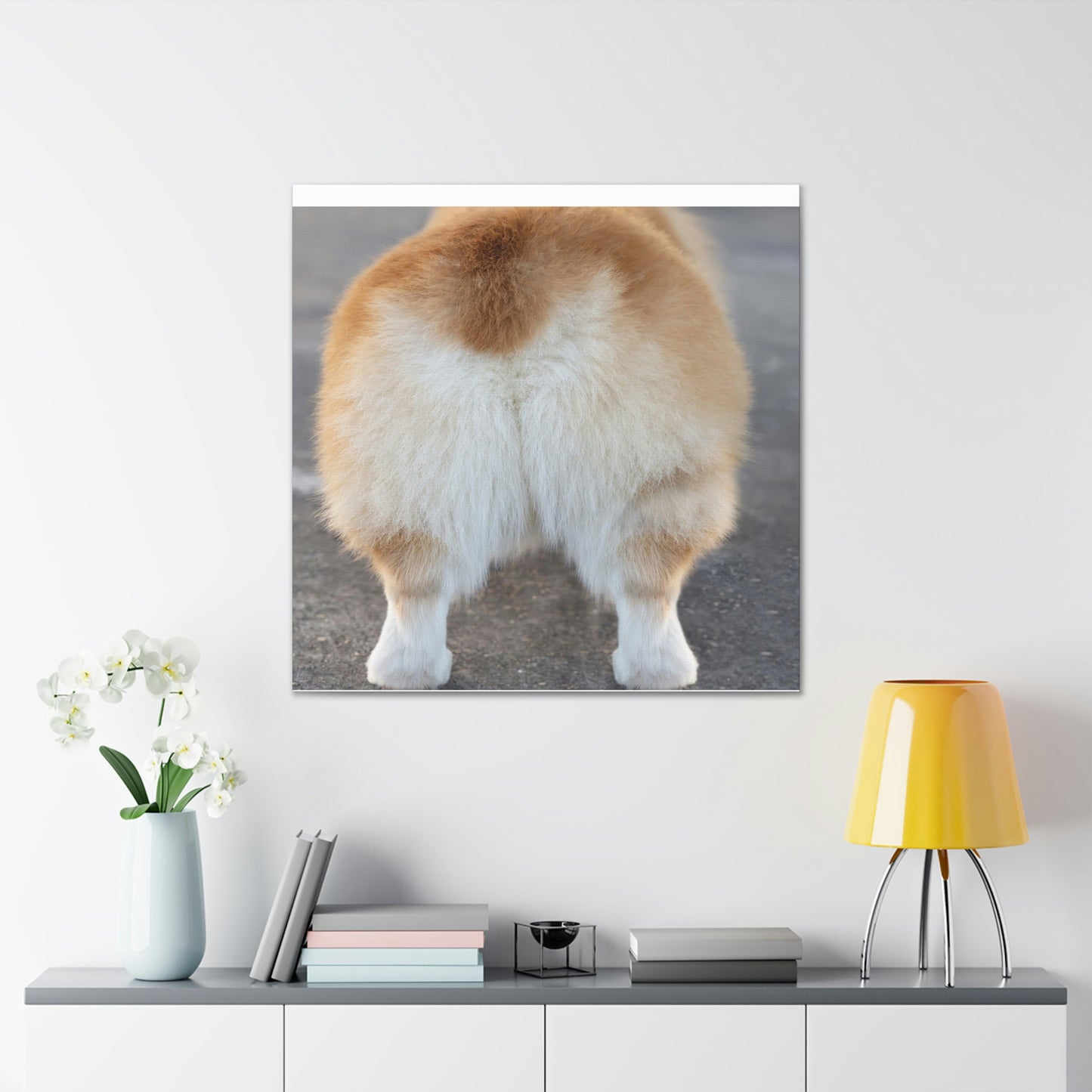 Corgi Butt Canvas