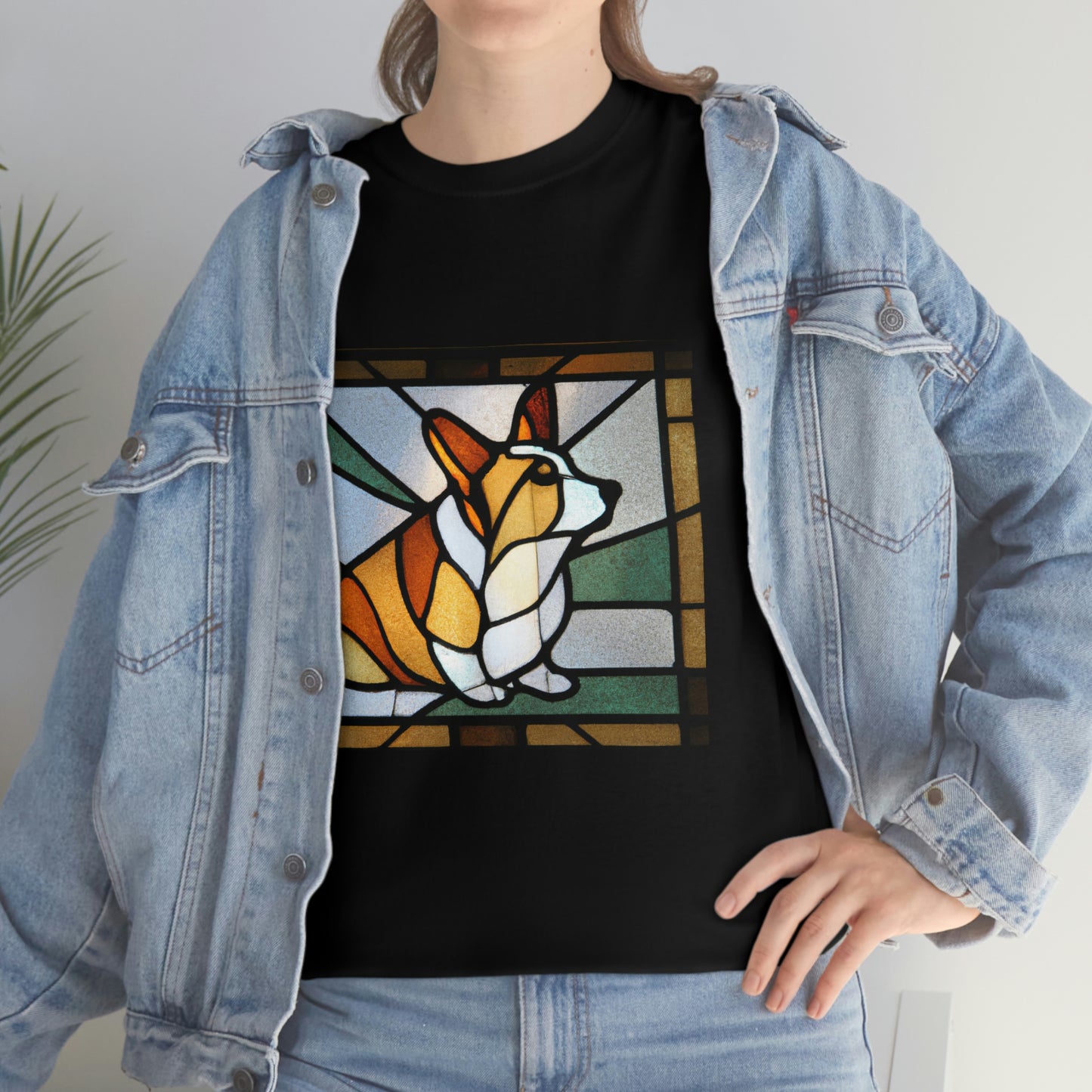 Corgi Stained Glass 3 Tshirt