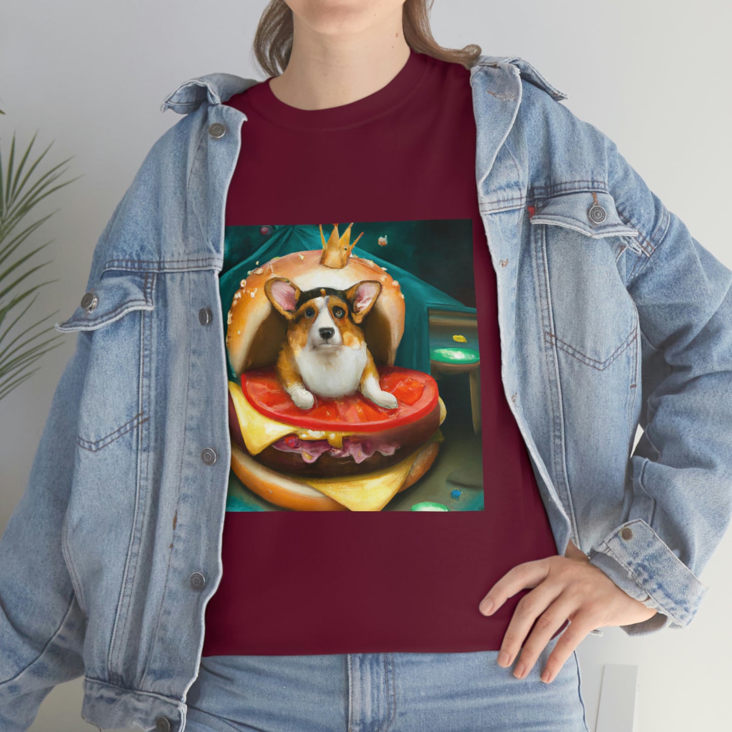 A Corgi with Cheese Please Tshirt