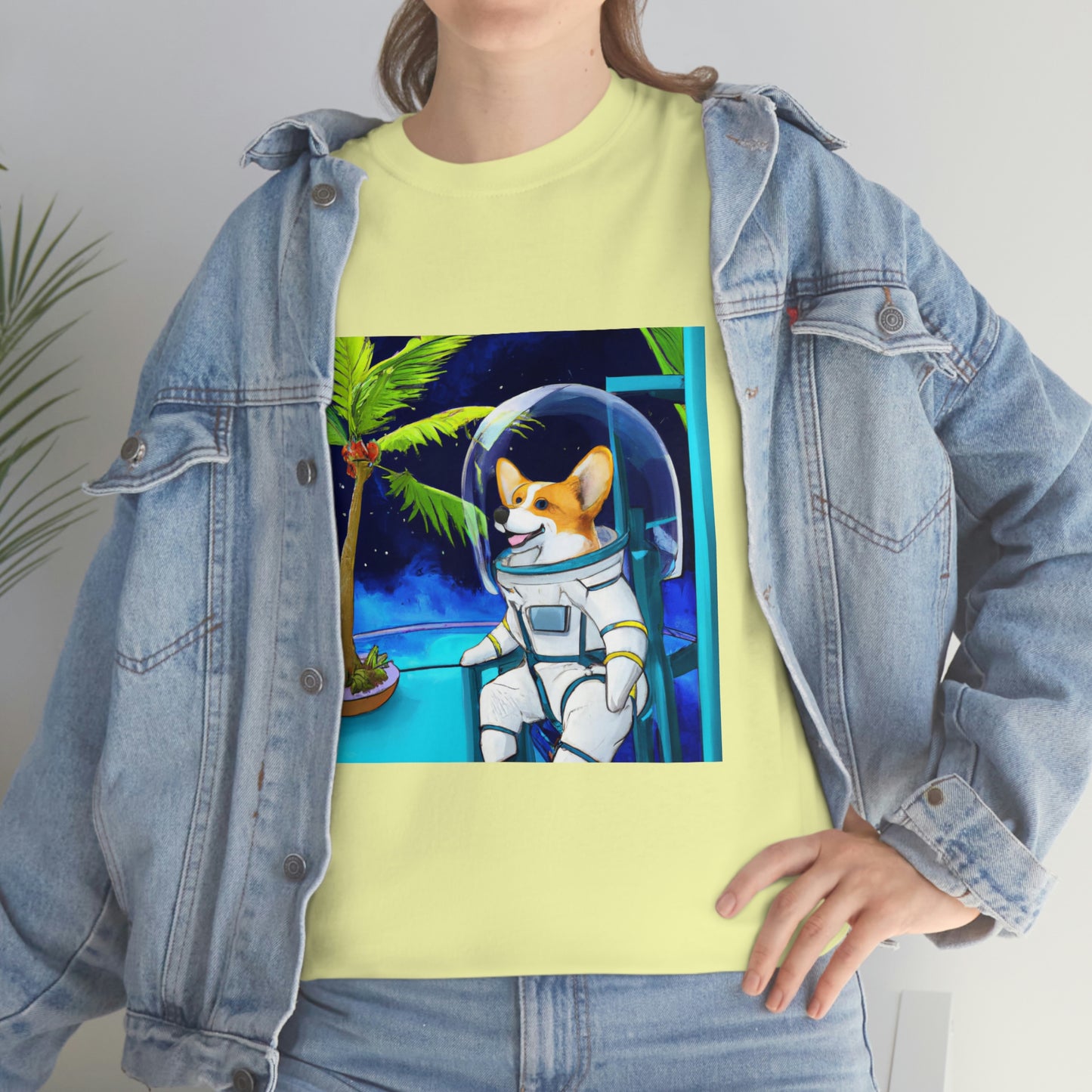 Corgi Spaceman Tshirt