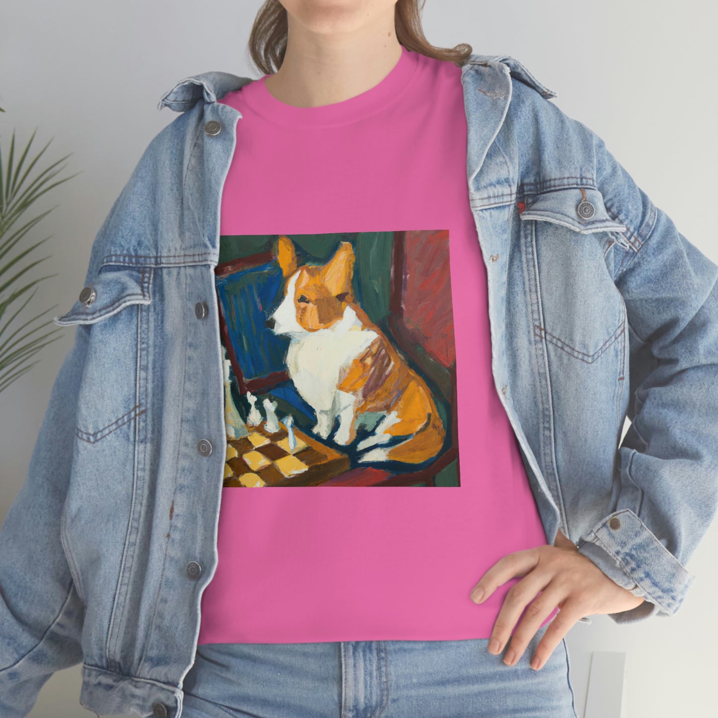 Checkmate in Three Corgi Tshirt