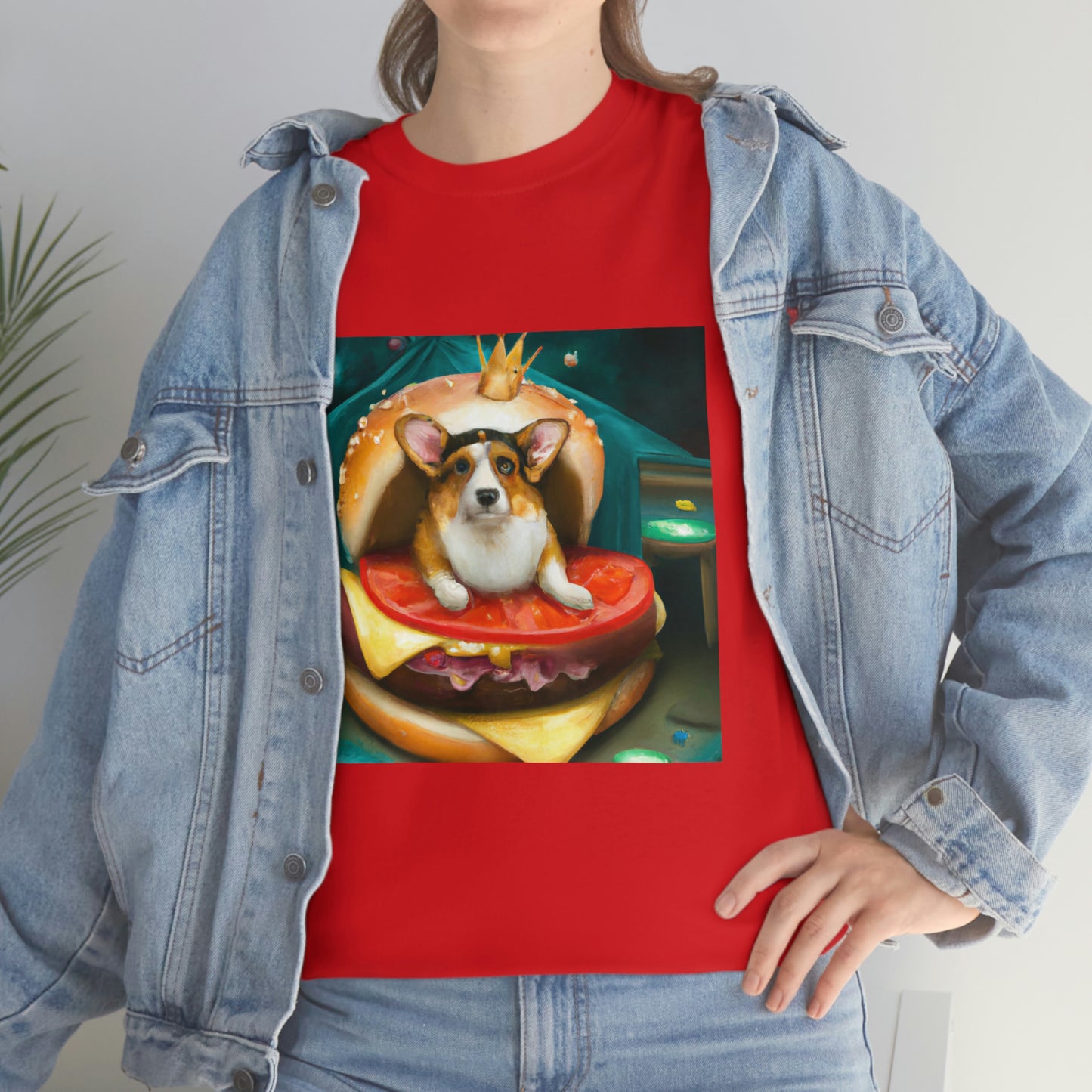 A Corgi with Cheese Please Tshirt