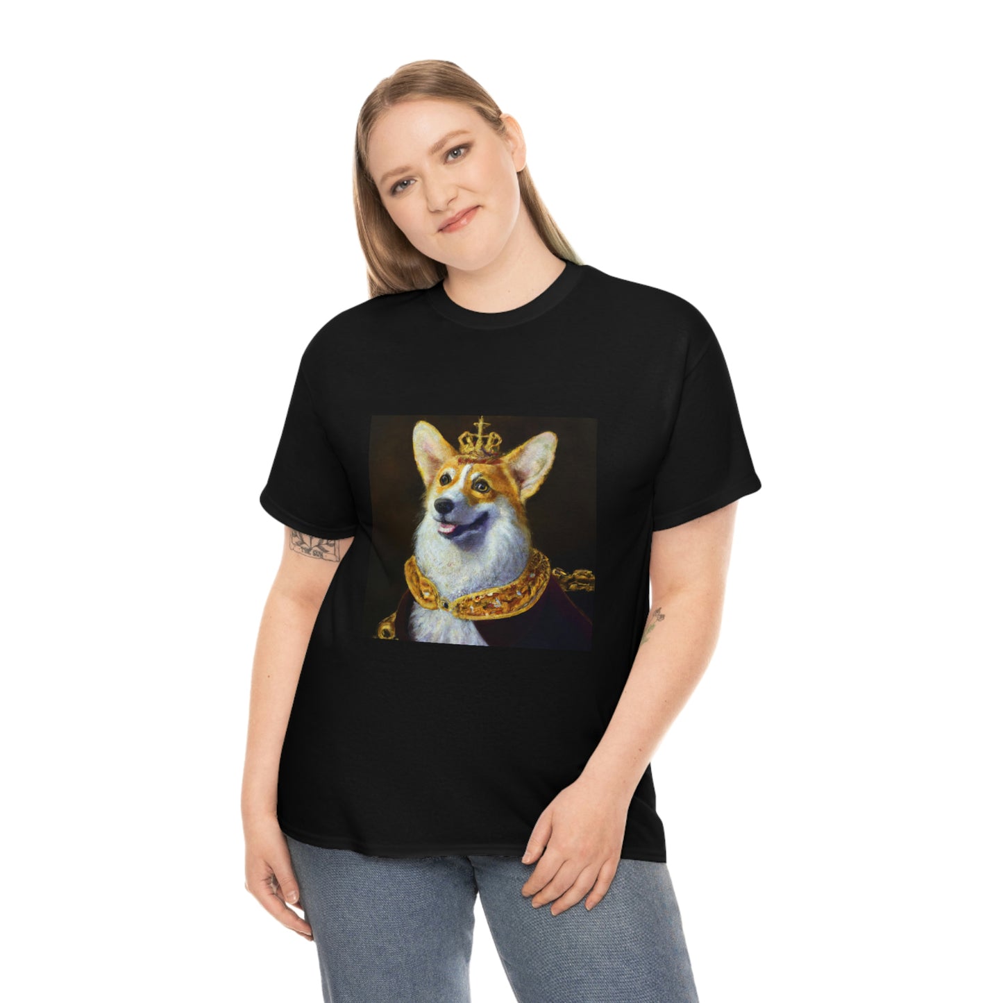 Kneel Before the Chonk Corgi Tshirt