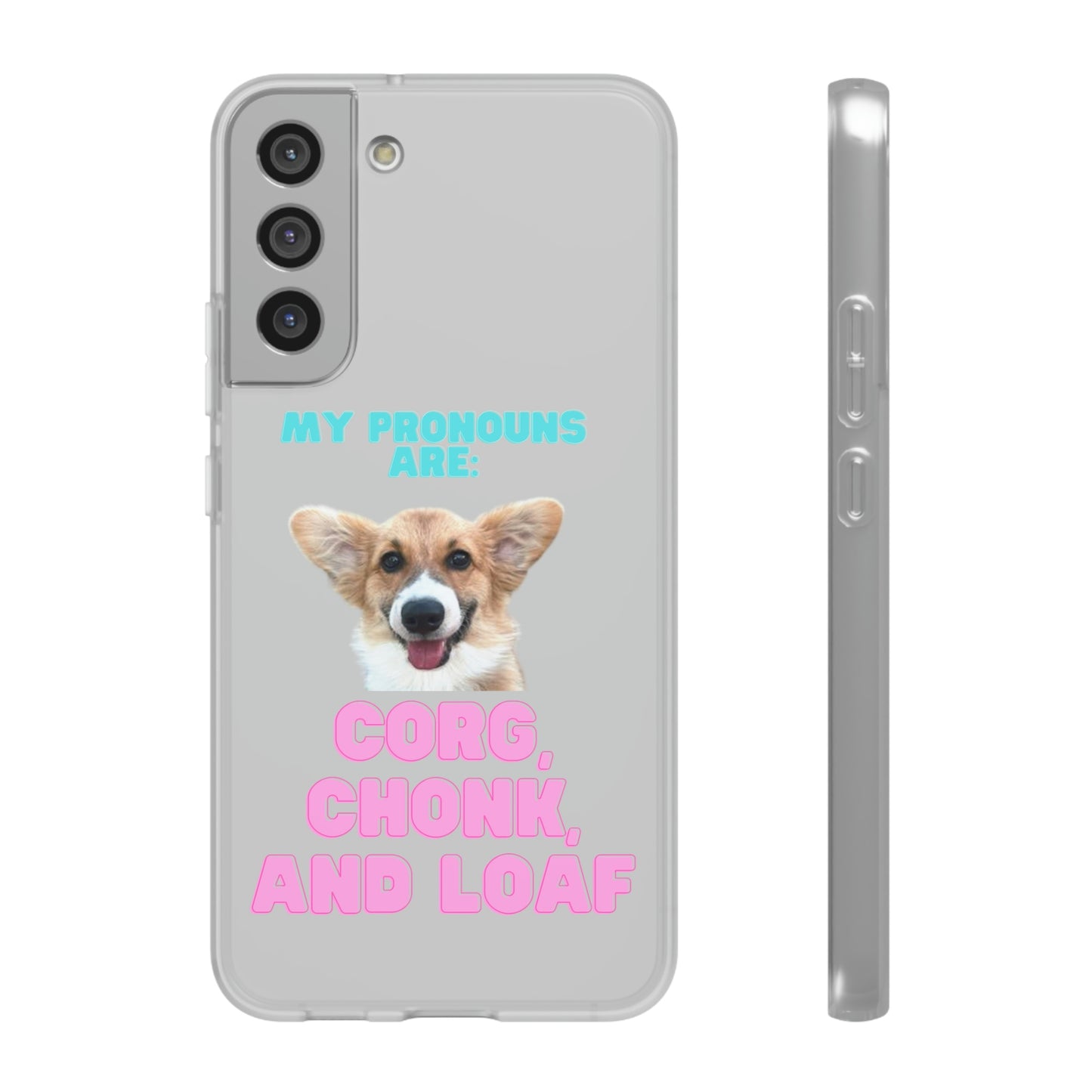 Corgi Pronoun Phone Case