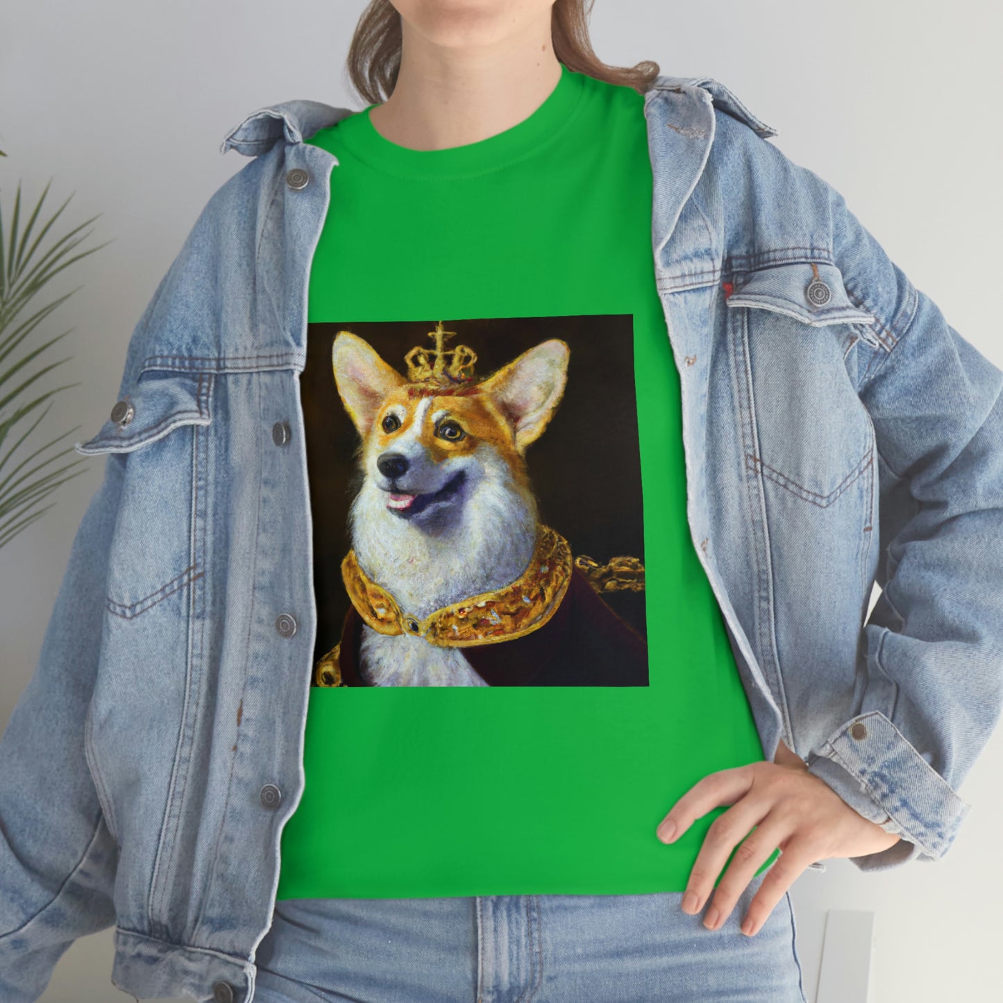 Kneel Before the Chonk Corgi Tshirt