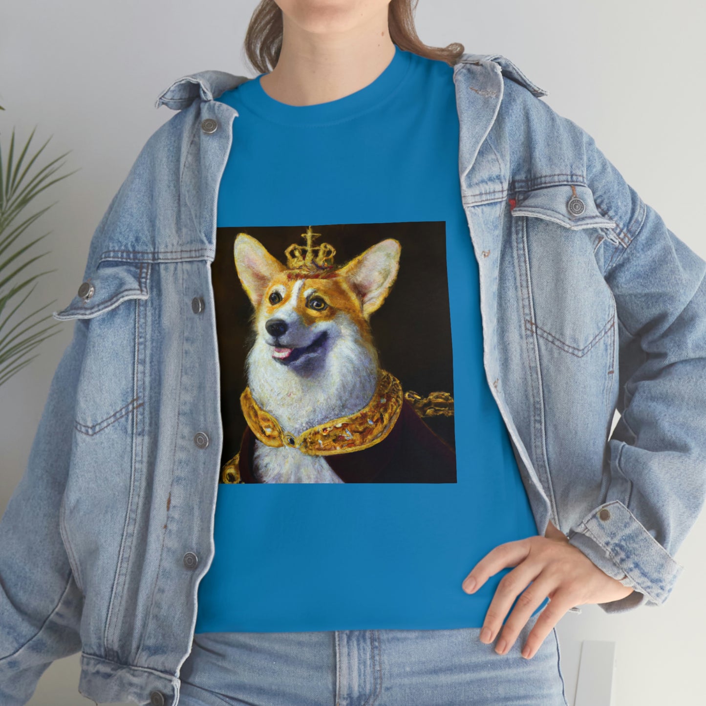 Kneel Before the Chonk Corgi Tshirt