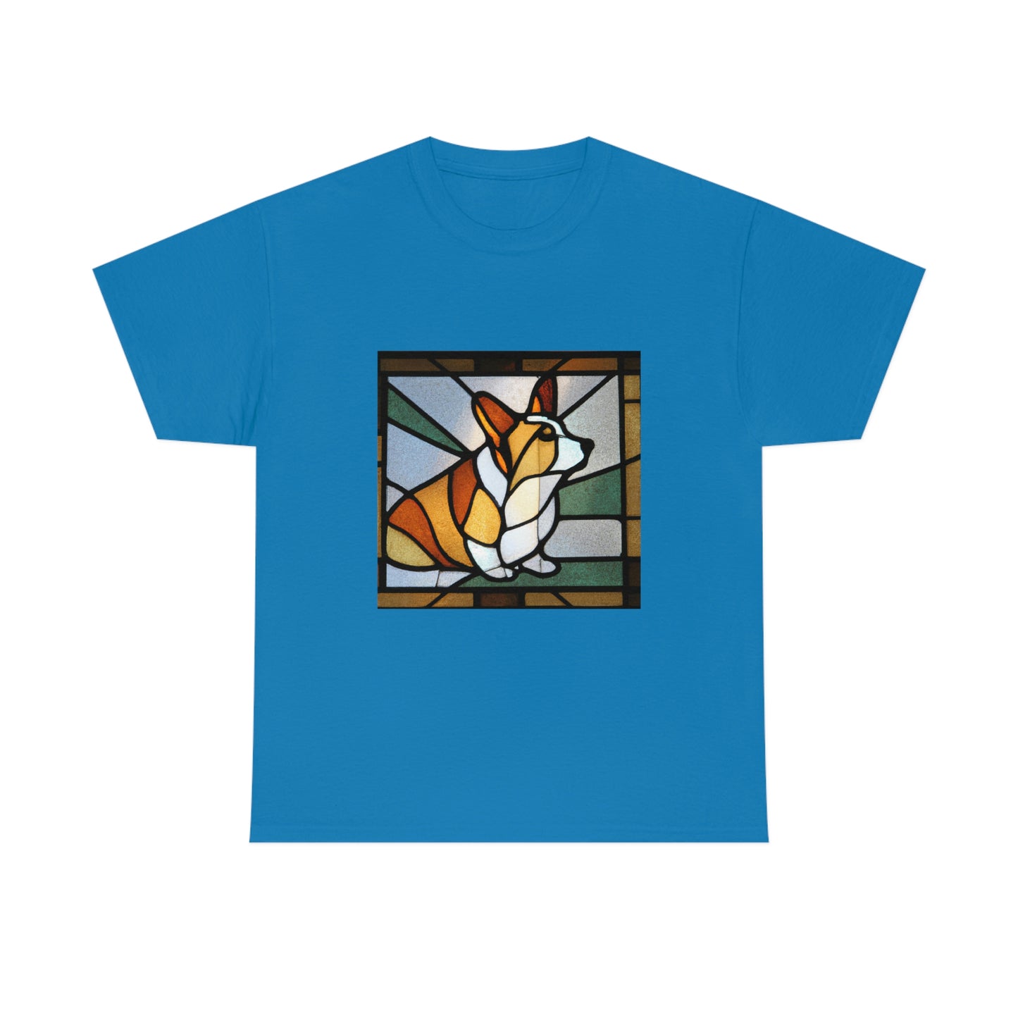 Corgi Stained Glass 3 Tshirt