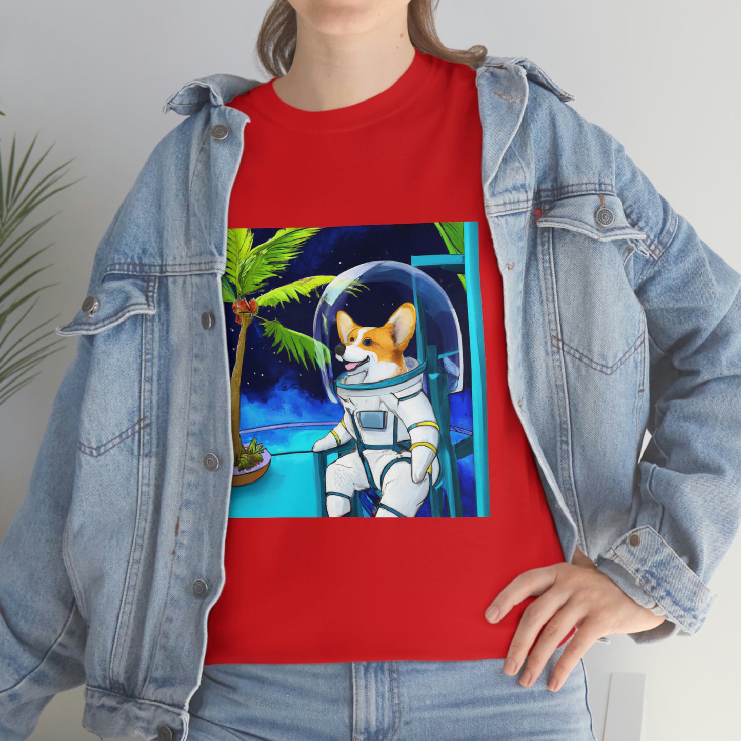 Corgi Spaceman Tshirt