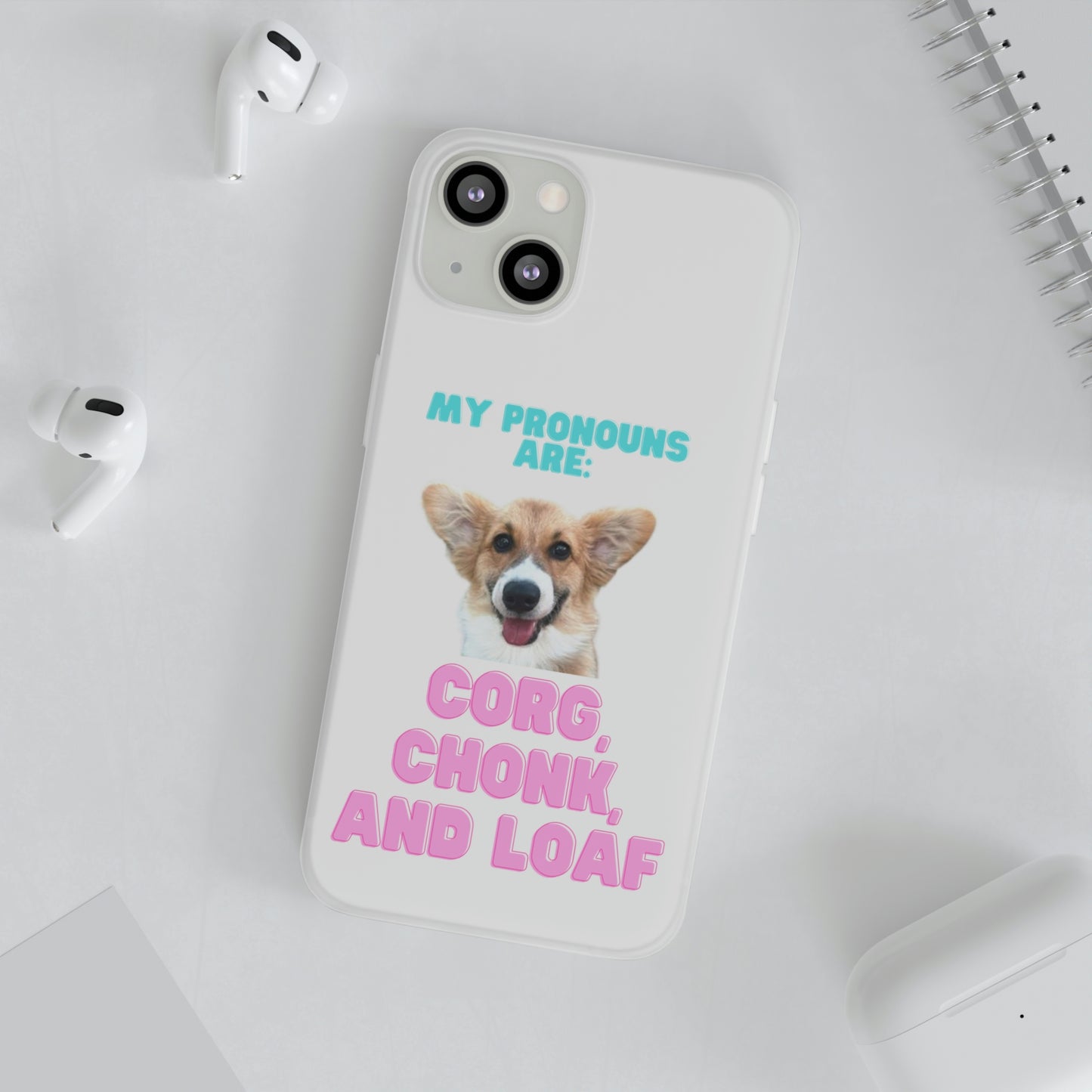 Corgi Pronoun Phone Case