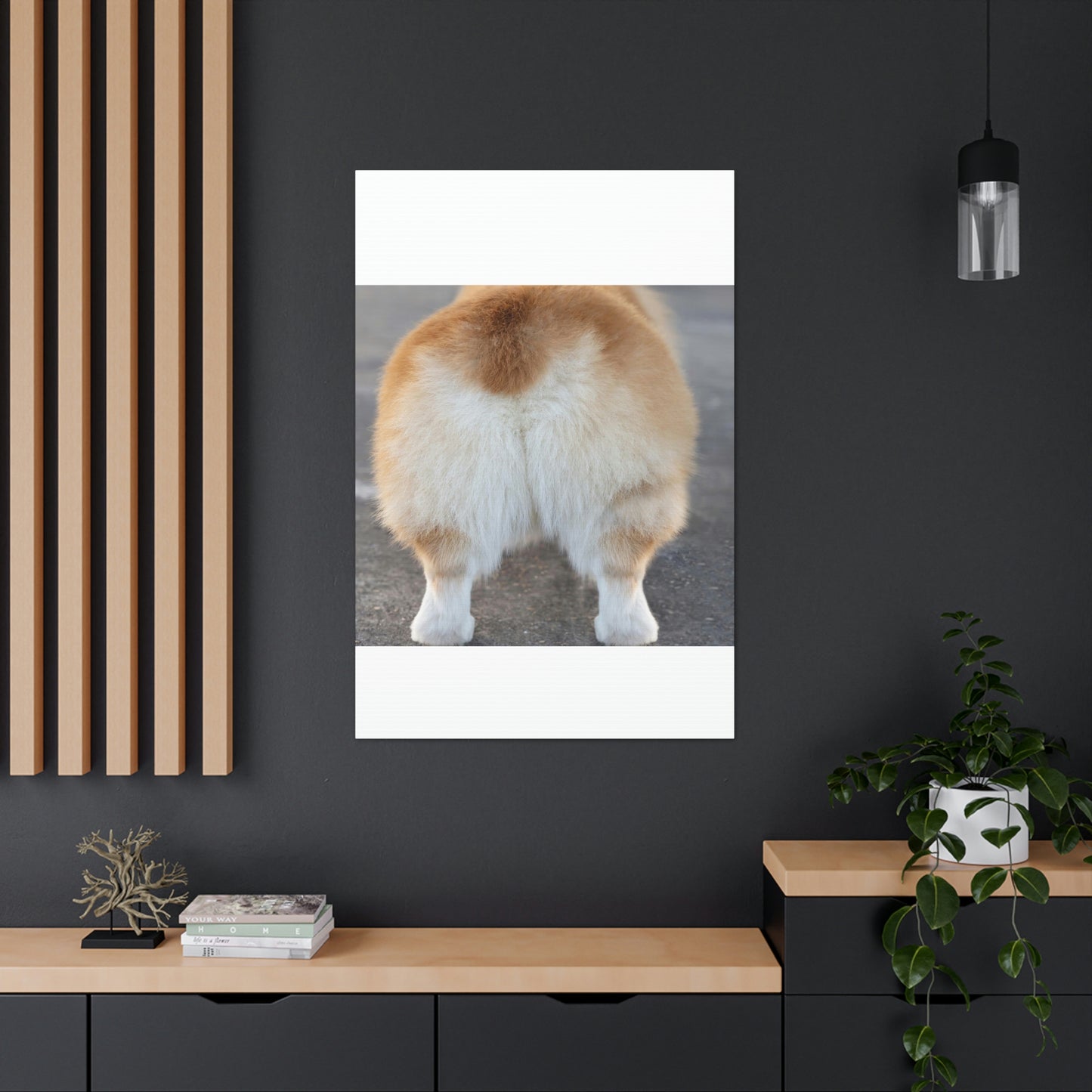 Corgi Butt Canvas