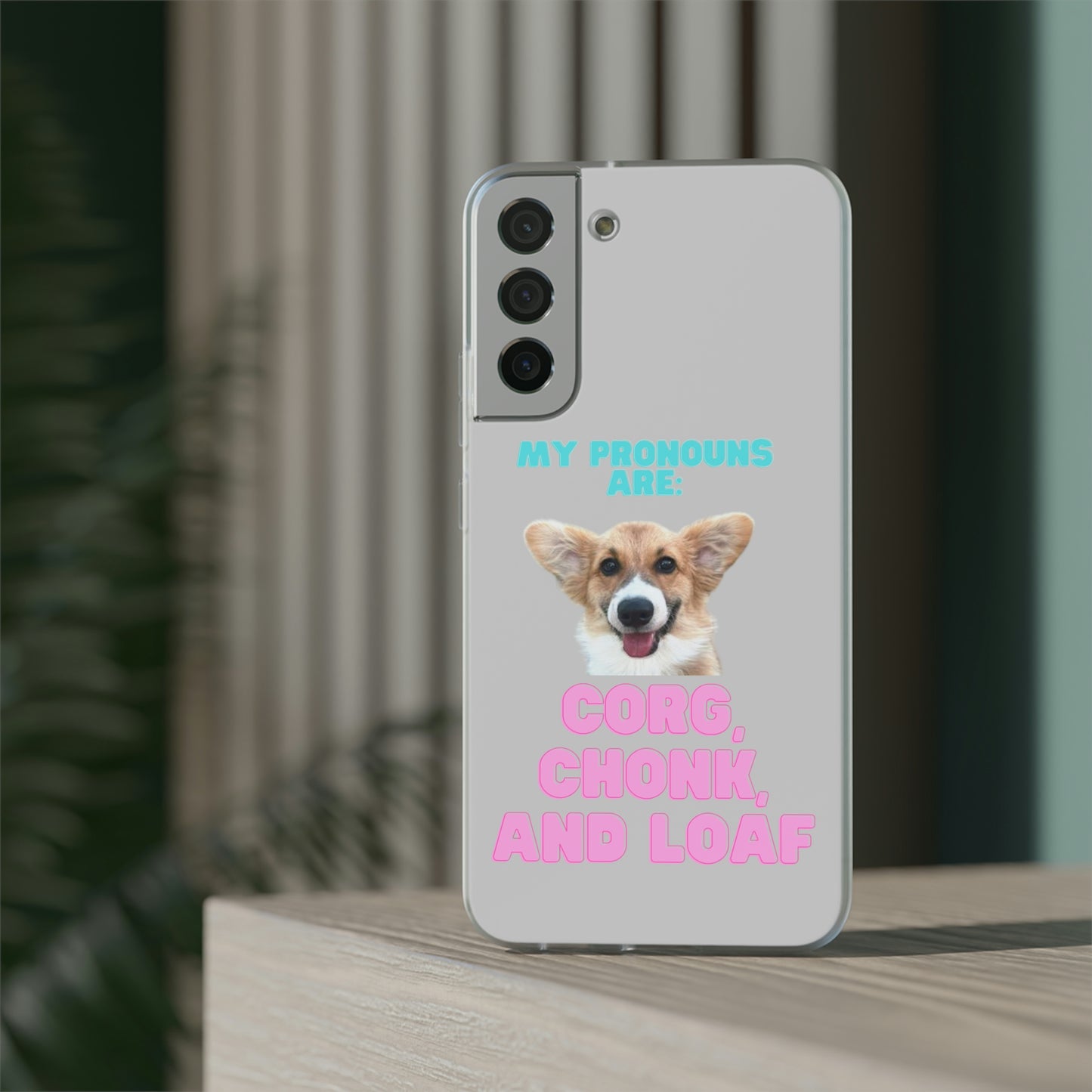 Corgi Pronoun Phone Case